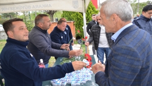 Kahramankazan'da şehitlik ziyareti