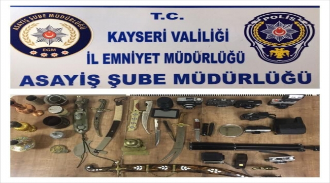 Kayseri'de 2 hırsızlık şüphelisi yakalandı