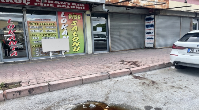 Kayseri'de bir kişi kahvehanede bıçakla öldürüldü 