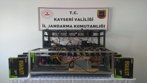 Kayseri'de "kripto para" operasyonunda 2 zanlı yakalandı