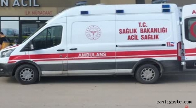 Kayseri'de ticari araç devrildi: 2 yaralı