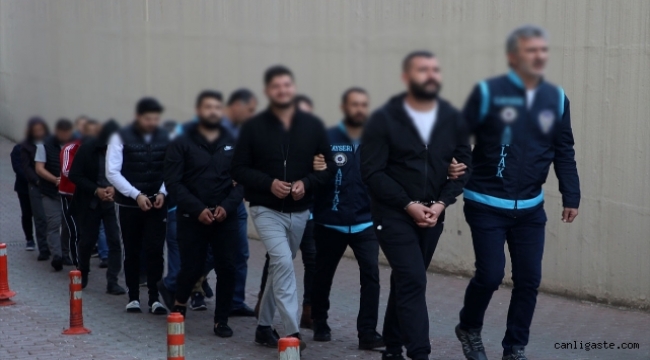 Kayseri'de yasa dışı bahis operasyonu: 11 şüpheli yakalandı