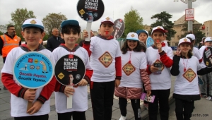 Kayseri'de "Yayalar için 5 adımda güvenli trafik" uygulaması yapıldı