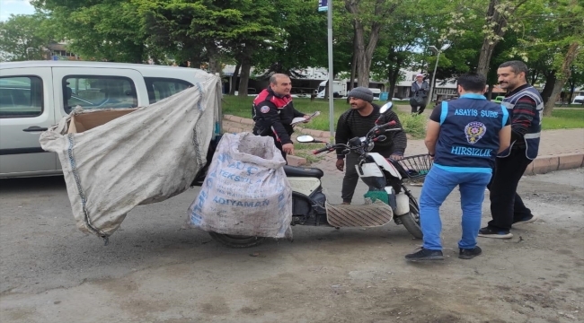 Kayseri'deki denetimlerde motosiklet sürücülerine 88 bin lira ceza kesildi
