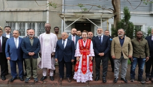 Kayseri'deki yabancı öğrenciler bayramlaşma programında buluştu