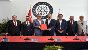 Kayseri Ticaret Odası ile ATSO arasında protokol imzalandı