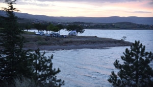 Kırıkkale'de baraj gölünde kaybolan genç için arama çalışması yapıldı