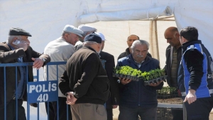 Kırşehir'de "40 Köy 40 Tohum Projesi"nde 150 bin sebze fidesi daha dağıtıldı