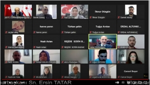 KKTC Cumhurbaşkanı Tatar, KAEÜ'nin söyleşisinde öğrencilerle online buluştu