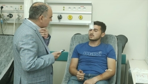 Konya Valisi Özkan, Niğde'deki kazada yaralanan öğrencileri ziyaret etti: