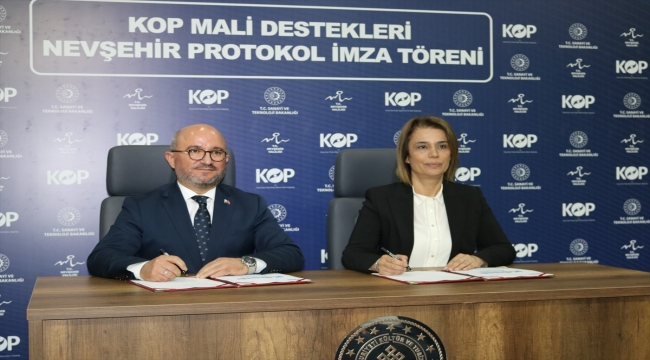 KOP Nevşehir'de 12 projeye destek veriyor