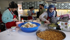Maharetli özel öğrenciler, "dünya mutfağı"nı öğreniyor