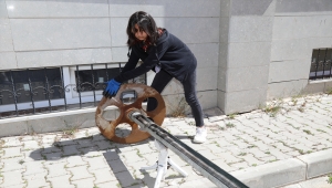 Meliha Hasanali Bostan Çubuk Fen Lisesi'nde TÜBİTAK Bilim Fuarı açıldı