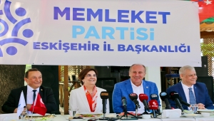 Memleket Partisi Genel Başkanı İnce, Eskişehir'de gündemi değerlendirdi: