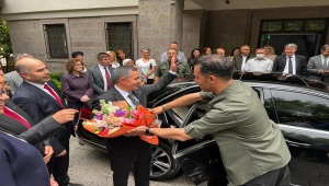 Mete Buhara için Çankaya Kaymakamlığında veda programı düzenlendi