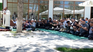 Mihalıççık'ta yağmur ve şükür duası yapıldı