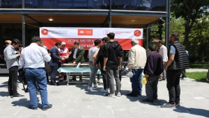 Nevşehir'de "Türk Mutfağı Haftası"nda vatandaşlara sütlaç ve şerbet ikram edildi