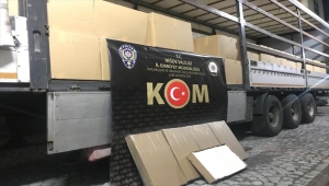 Niğde'de 4 milyon 950 bin dolu makaron ele geçirildi