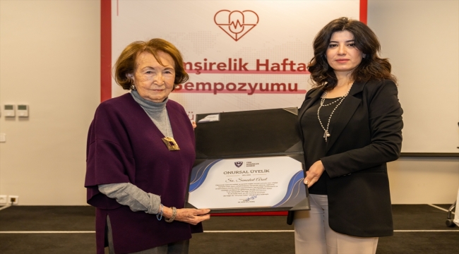 Semahat Arsel, Türk Hemşireler Derneği'nin ilk "onursal üyesi" oldu