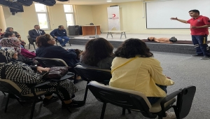 Türk Kızılay Kırşehir Şubesi, engellilere yönelik ilk yardım eğitimi düzenledi