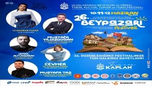 Uluslararası Beypazarı Festivali 10-12 Haziran'da yapılacak