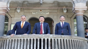 Vali Çiçek, Develi ilçesinde ziyaretlerde bulundu 