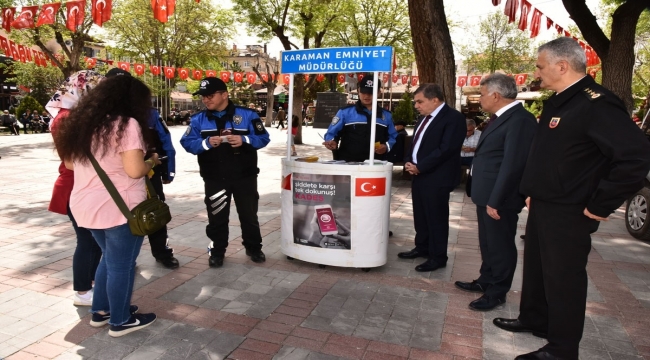 Vali Işık, KADES uygulamasının tanıtımına destek verdi