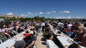 Yahşihan Belediyesi birlik ve beraberlik yemeği verdi