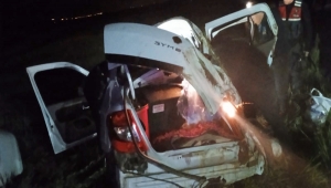 Yozgat'ta otomobilin devrilmesi sonucu 1 kişi öldü, 2 kişi yaralandı