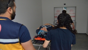 Aksaray'da balkondan düşen kadın yaralandı