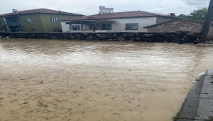 Aksaray'da sağanak etkili oldu 