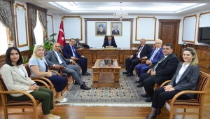 ATO Başkanı Gürsel Baran'dan Vali Buhara'ya ziyaret