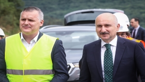 Bakanı Karaismailoğlu, Slovenya'daki "Mlinarji Tüneli Birleşme Töreni"ne katıldı: