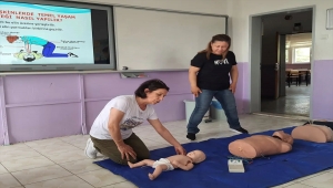 Beypazarı Gençlik ve Spor İlçe Müdürlüğü personeline ilk yardım eğitimi 