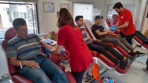 Beypazarı'nda kan bağışçılarına teşekkür belgesi ve madalya verildi 