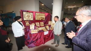 Beyşehir'de el emeği göz nuru ürünler sergilendi