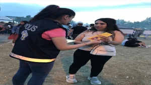 Erciyes Üniversitesi 21. Bahar Şenliği'nde polis, KADES'i tanıttı