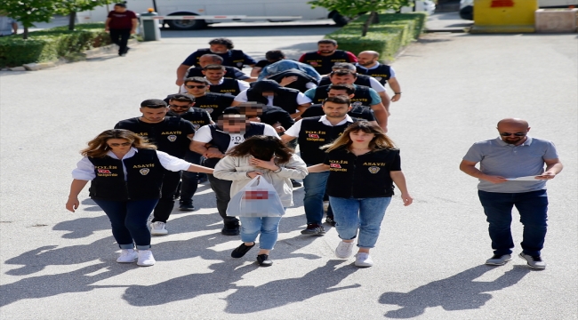 GÜNCELLEME - Eskişehir ve İstanbul'da fuhuş operasyonunda yakalanan 7 şüpheliden 6'sı tutuklandı