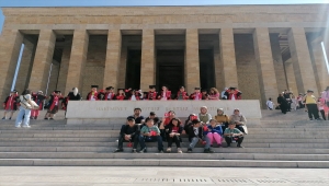 Hüyüklü özel öğrenciler Anıktabir'i ziyaret etti