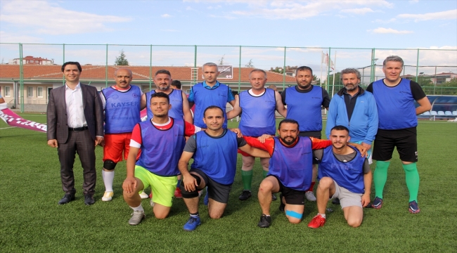 İncesu'da futbol turnuvası düzenlendi