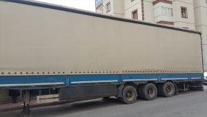 İstanbul'da çalınan tır dorsesi Kayseri'de bulundu