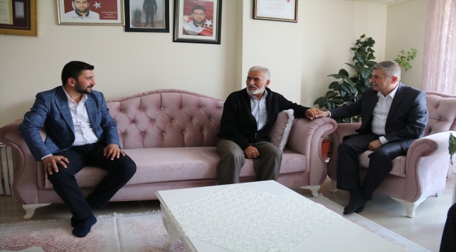 Kahramankazan Belediye Başkanı Doğan şehit ailelerini ziyaret etti