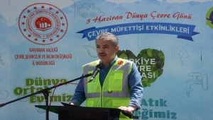 Karaman'da 5 Haziran Dünya Çevre Günü kutlandı