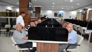 Karapınar'da yılın ilk hububat alımı yapıldı