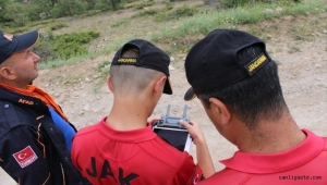 Kayseri'de arazide kaybolan koyunlar dron yardımıyla bulundu