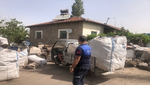 Kayseri'de hurdacı denetimlerinde 10 iş yeri mühürlendi