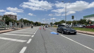Kayseri'de otomobilin çarptığı bisikletli öldü 