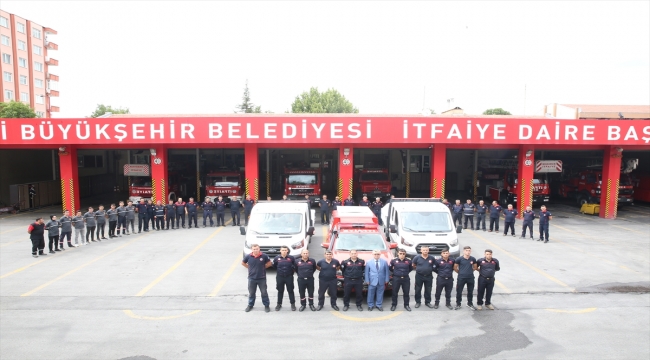Kayseri'den Karadeniz'deki sel bölgesine personel ve ekipman desteği