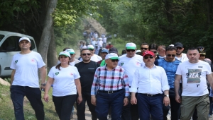 Kayseri Valisi Gökmen Çiçek "81 İlde 81 Milyar Adım Çevre Yürüyüşü" etkinliğine katıldı