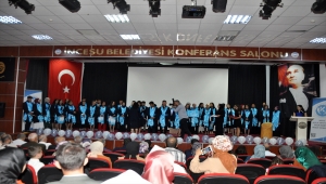 KAYÜ İncesu Ayşe ve Saffet Arslan Sağlık Hizmetleri Meslek Yüksekokulu öğrencileri mezun oldu